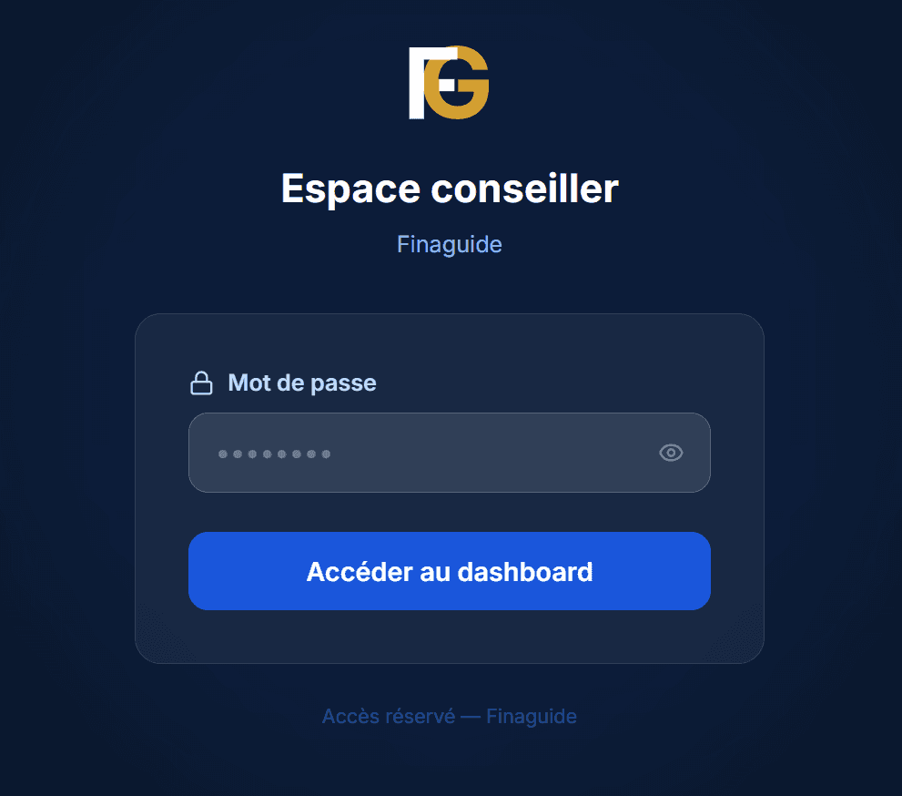 Espace conseiller